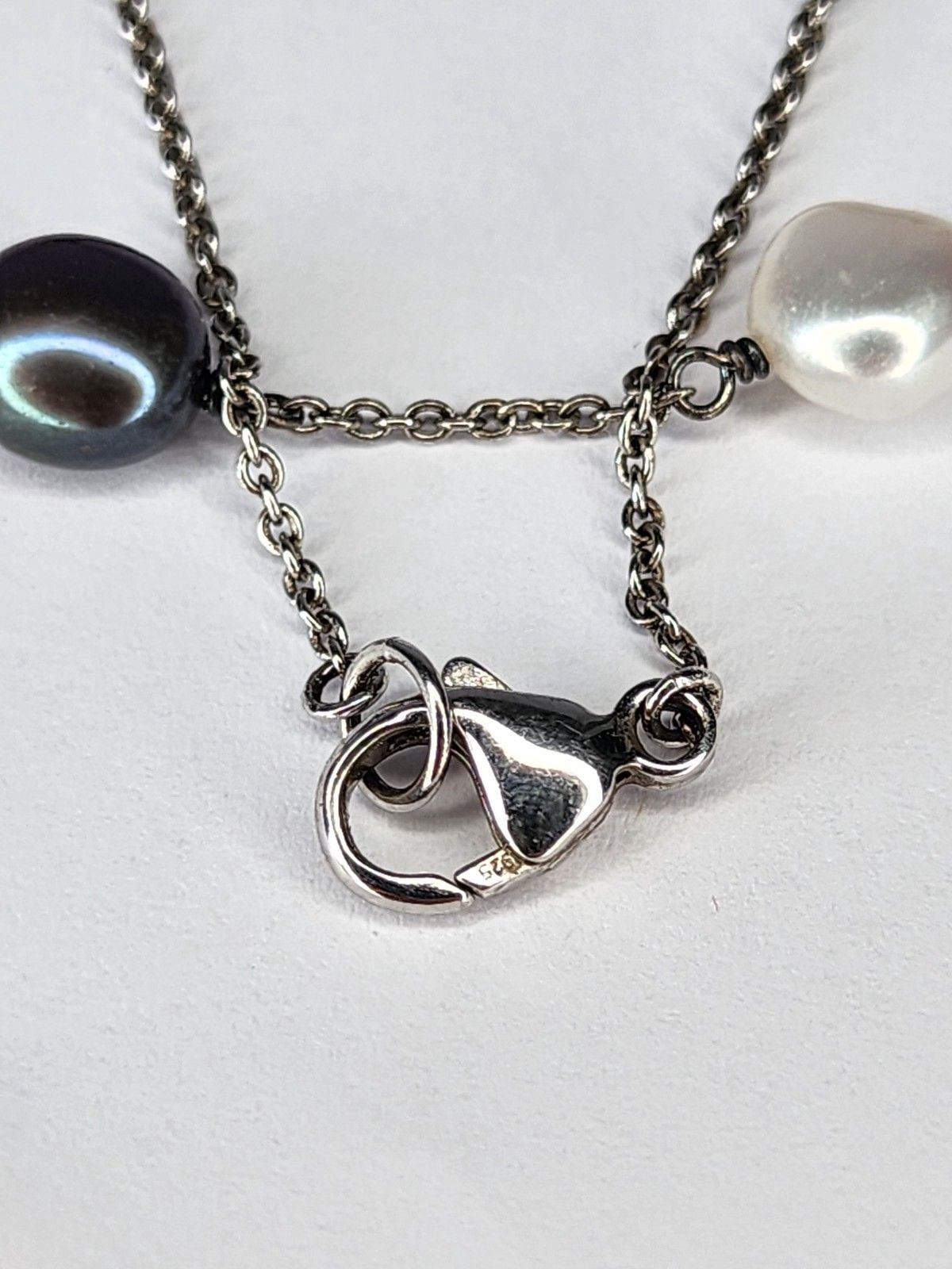 Honora Sterling Silver Freshwater Pears 18" Necklace 5