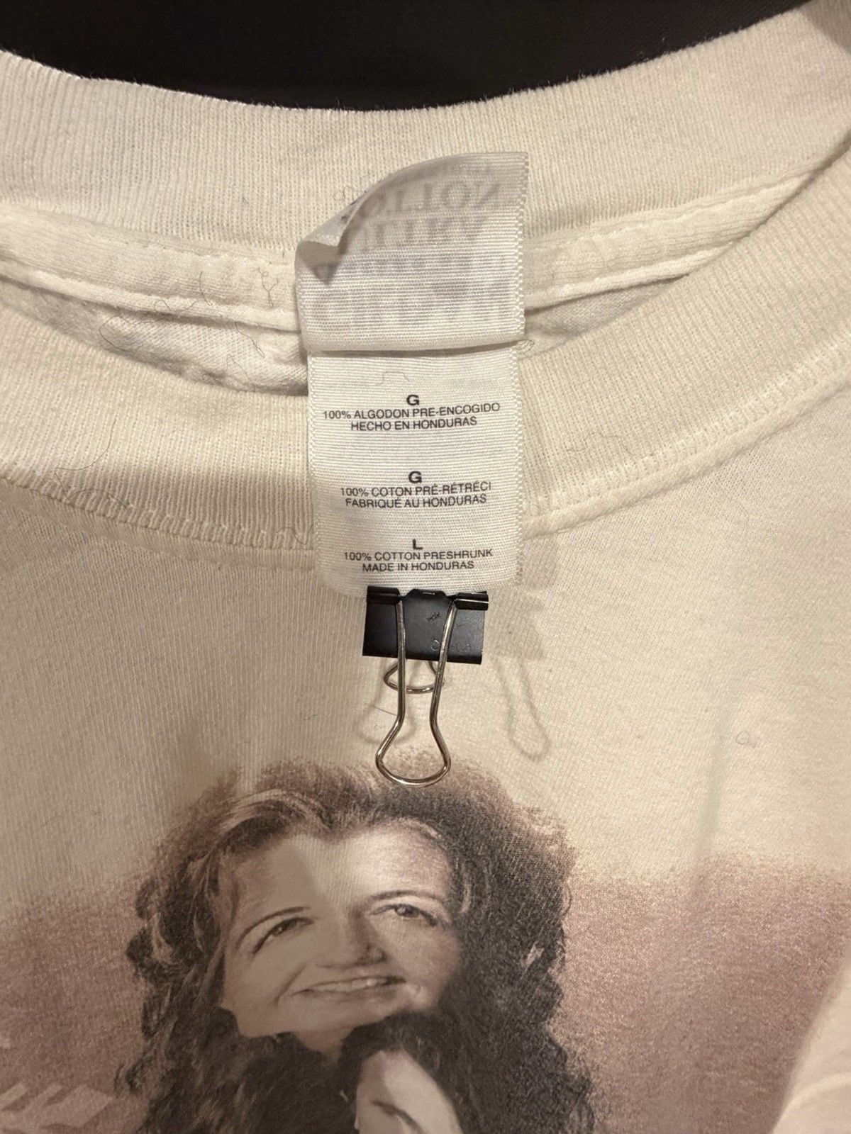 VTG Amy Grant Vince Gill Christmas Tour T Shirt White Country Music Tour Promo 5