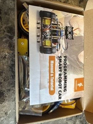 Robot Smart Car DIY Kit - 4WD Programmable Robot - Educational Toy 2