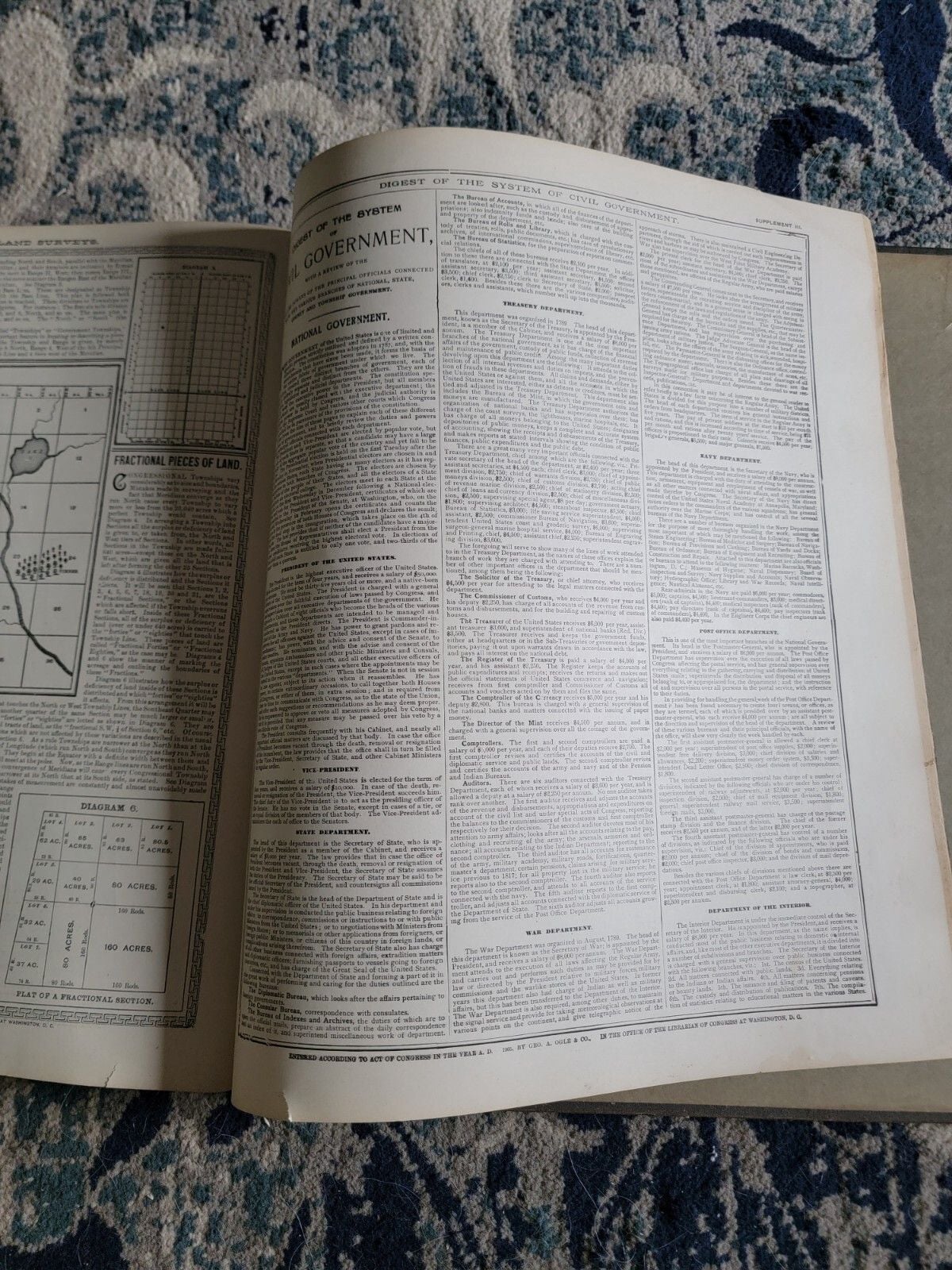 Antique Standard Atlas Plats Of Mchenry County Illinois 1905 Geo. A. Ogle Co. 10