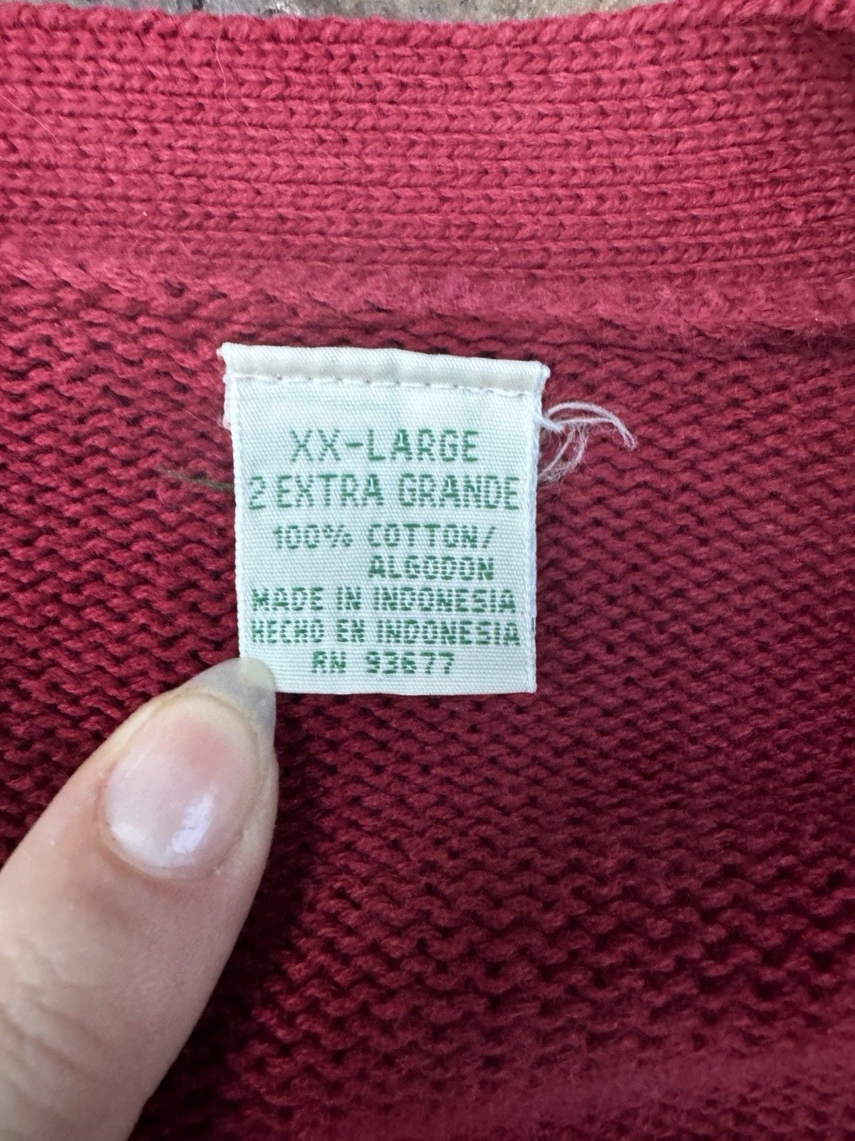 St John's Bay Men's Vintage Wisconsin Sweater Size XXL 5