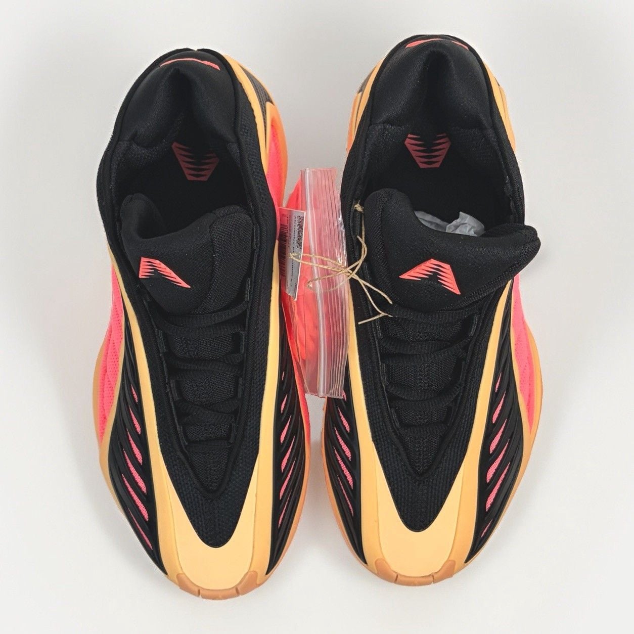 adidas Anthony Edwards 2 JS3515 With Love 5.5Y Acid Orange Black AE2 New 9