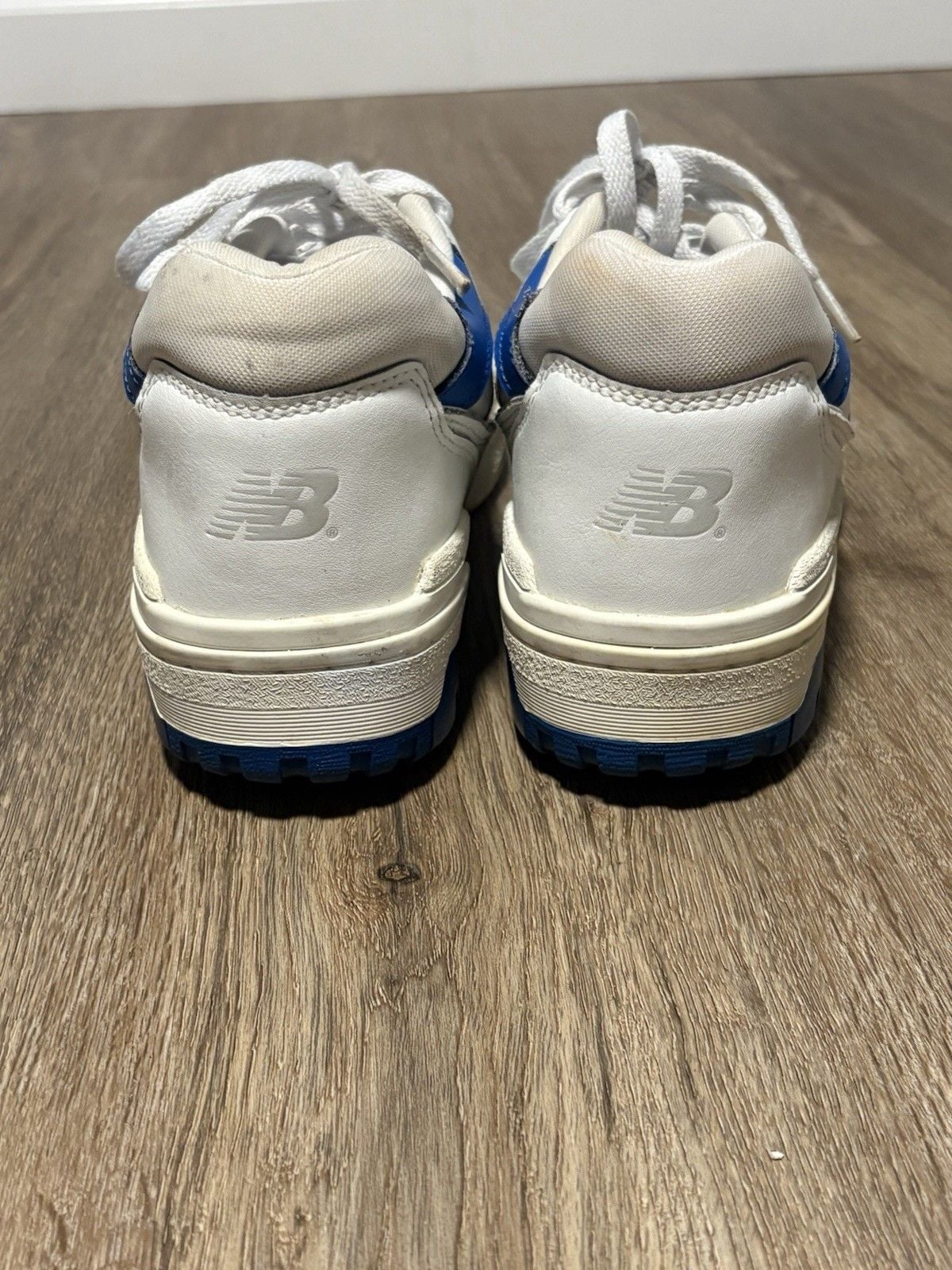 New Balance 550 White Cobalt Men's Size 8.5 9