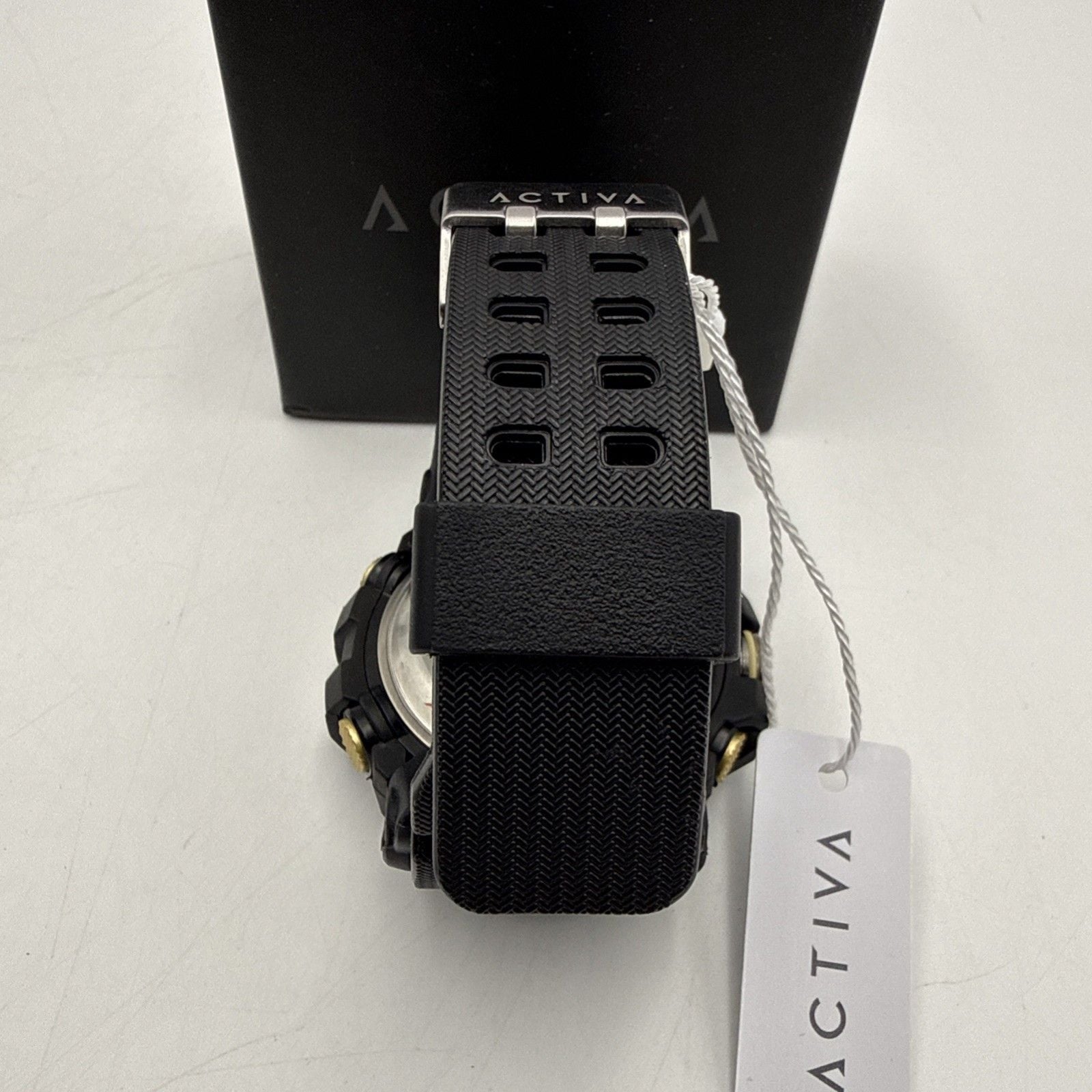 Activa by Invicta ACW8020-004 Men’s Black Gold Digital Sport Watch 56mm NIB 8