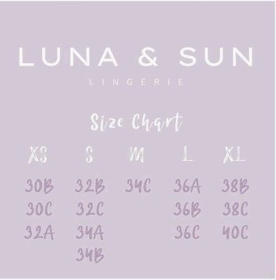 Luna & Sun Soft Simple Sexy Breathable Wirefree Lace Bralette-SIZE S 5
