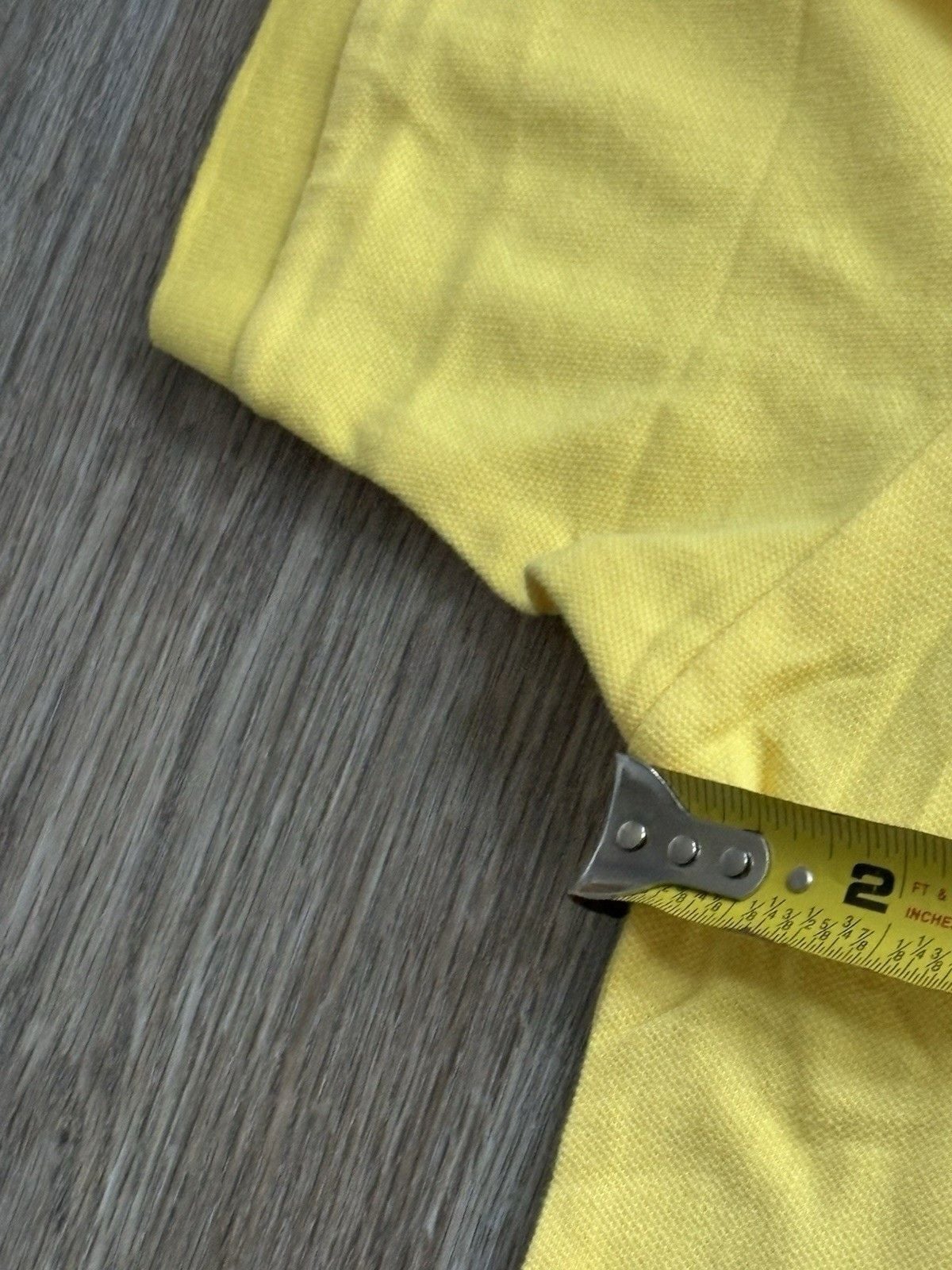 NWT POLO RALPH LAUREN SHIRT YELLOW GOLD MESH PIQUE NAVY PONY MEN’S SIZE XXL 7