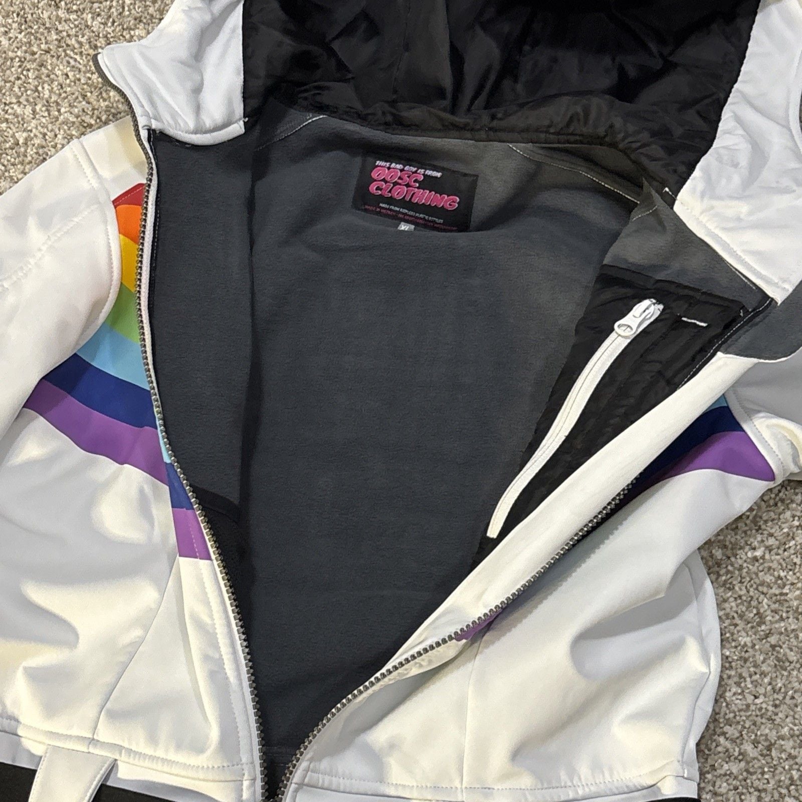 OOSC Female’s Rainbow Road Ski Suit Size XL New with tags MSPR $549 12