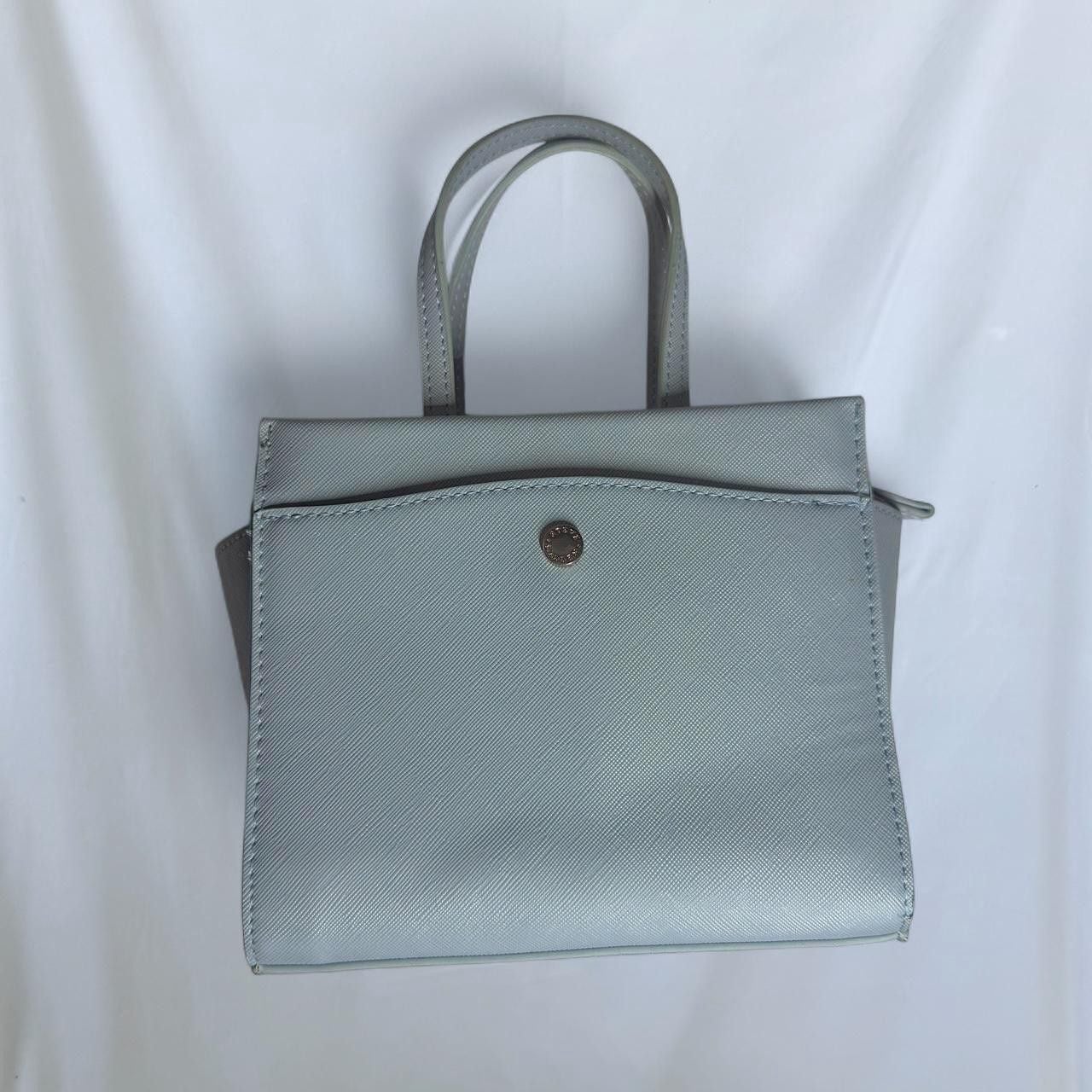 light blue Steve Madden mini satchel crossbody bag 3
