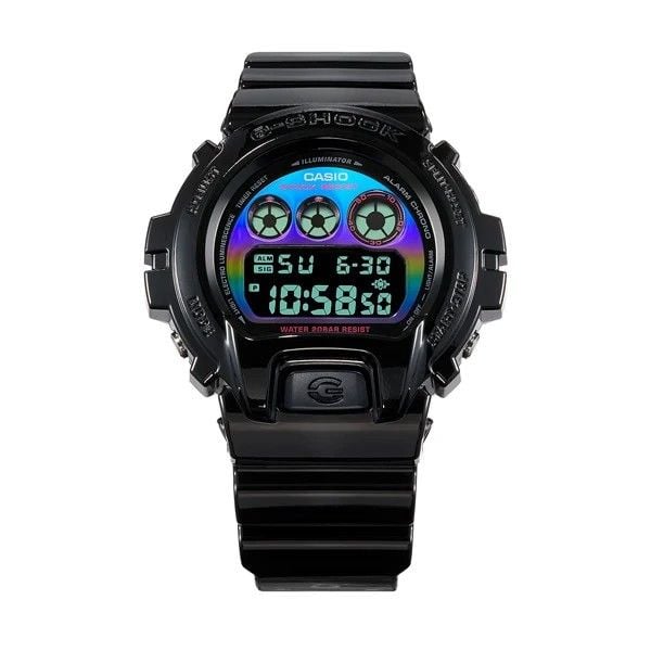 Men’s Watches CASIO G-SHOCK Watches Mod. OVERSIZE - VIRTUAL BLACK RAINBOW SERIE 4
