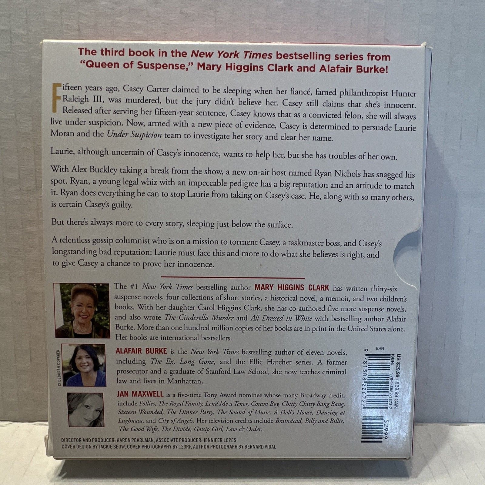 Mary Higgins Clark Unabridged Audiobook Audio CD Lot 5: Sleeping Beauty Killer 7