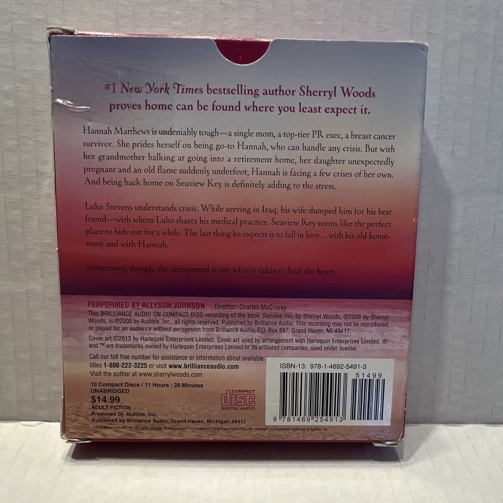 Sherryl Woods Unabridged Audiobook CD Lot 4: Twilight, Temptation 9