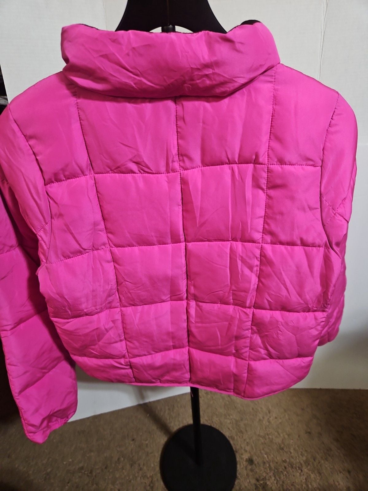 No Boundaries Packable Pink Puffer Coat Xs/s 4