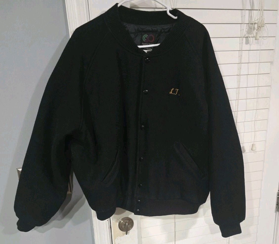 The Golden Musicals Of Broadway European Tour 90/91 VTG Wool Jacket Mens Sz XL 2
