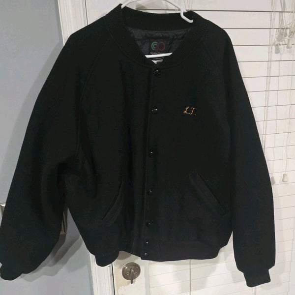The Golden Musicals Of Broadway European Tour 90/91 VTG Wool Jacket Mens Sz XL