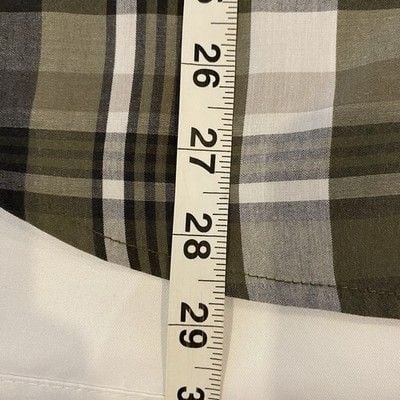 Levi’s Men's Classics Short Sleeve Button-Down Plaid Shirt Size L 7