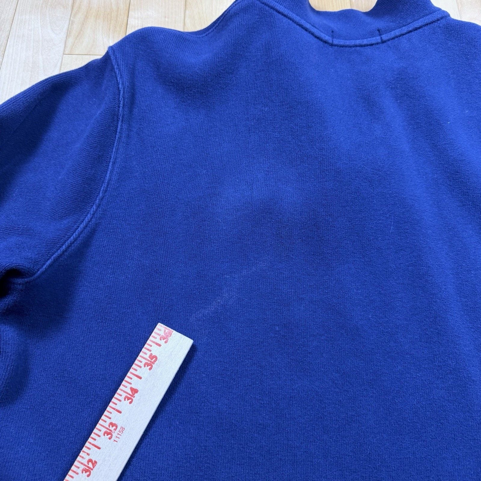 Polo Ralph Lauren Quarter Zip Pullover Mens XL Blue Red Pony Sweatshirt 9