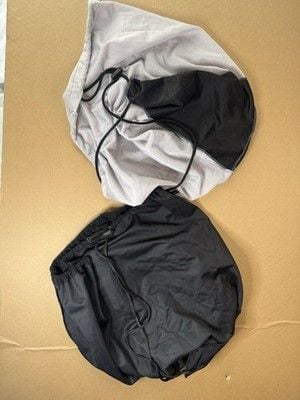 Harley-Davidson Motorcycle Helmet Storage Bags Drawstring Set of 2 3
