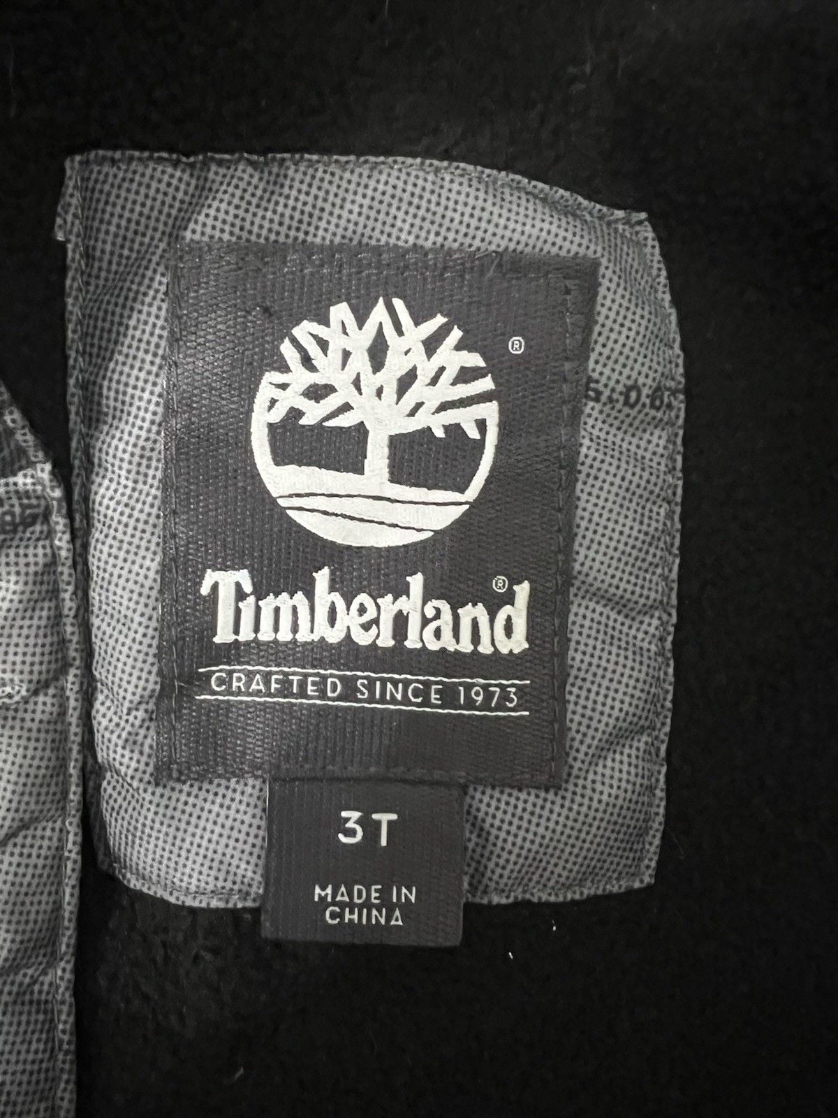Timberland Boys Gray Hooded Insulated Puffer Jacket 3T 9