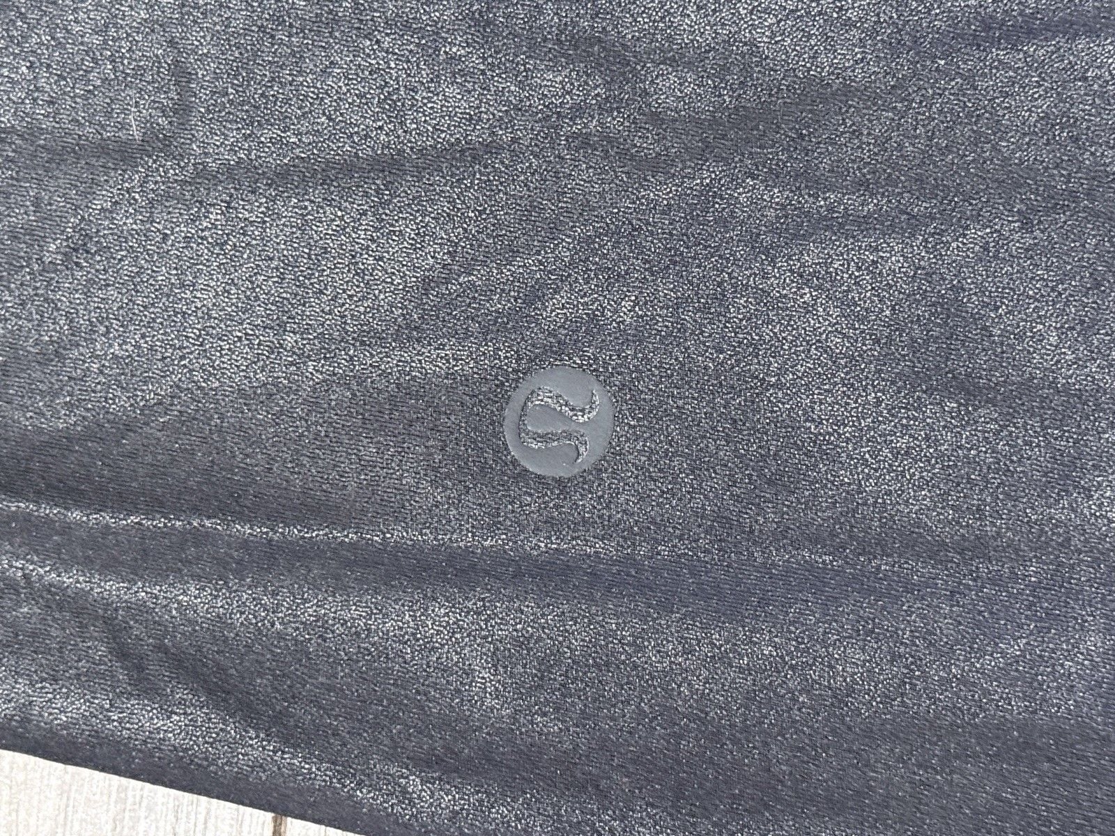 Lululemon Athletica Align Black Faux Leather Leggings Women’s 4 Shine High Rise 7