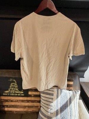 Harry Potter Hogwarts Herbology Beige Cotton Graphic Men's XL Crew Neck T-Shirt 4