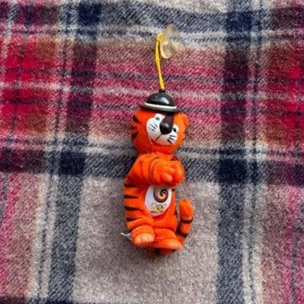 Vintage retro mascot doll. Hodori Tiger mascot Korean doll Olympic Games 88's. 