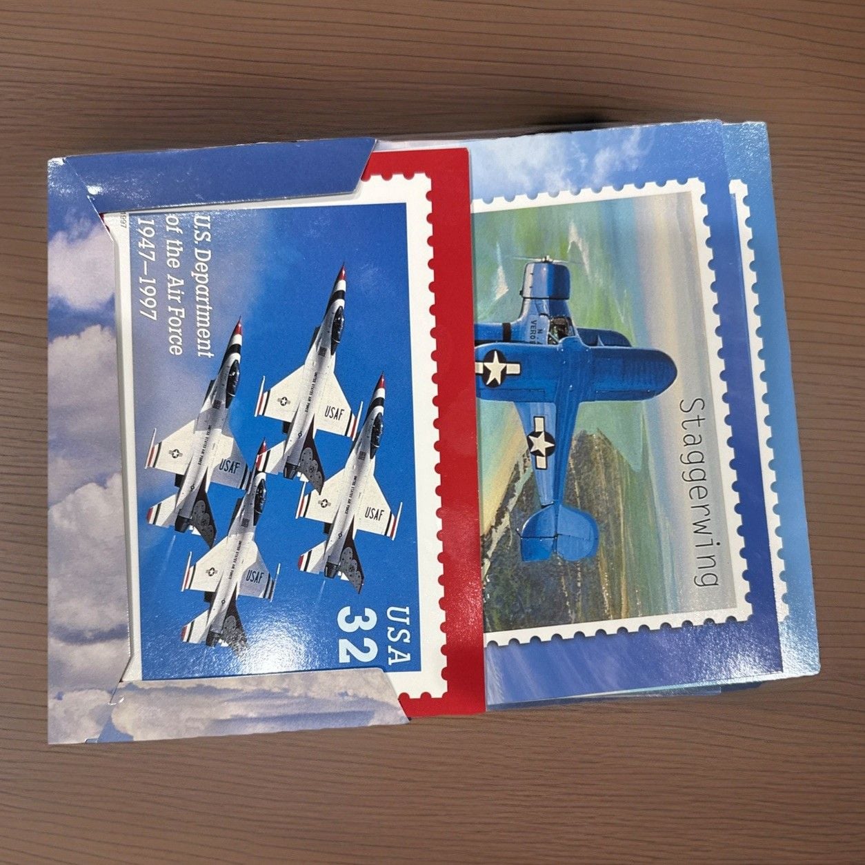 2pk USPS Classic American Aircraft XL Postcards Air Force Farmable Gallery Wall 4