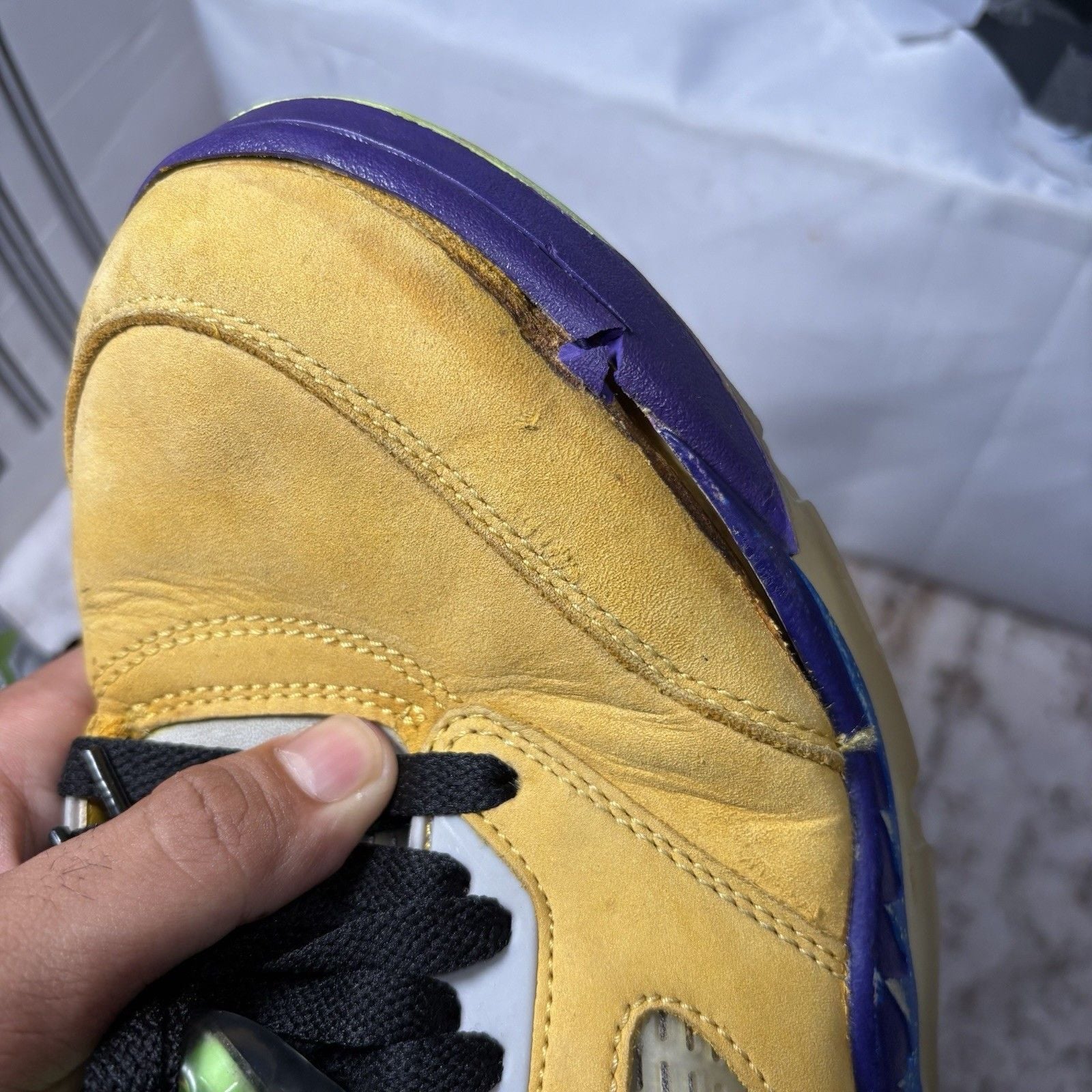 Size 9 - Jordan 5 Retro SE Solar Orange 8