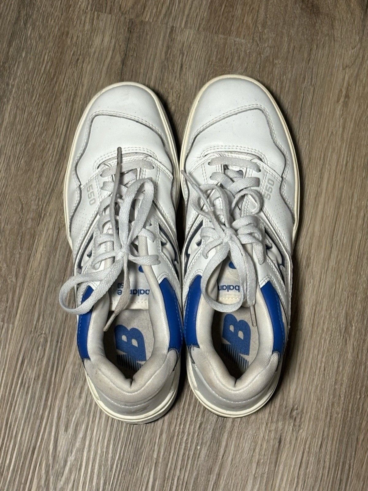 New Balance 550 White Cobalt Men's Size 8.5 11