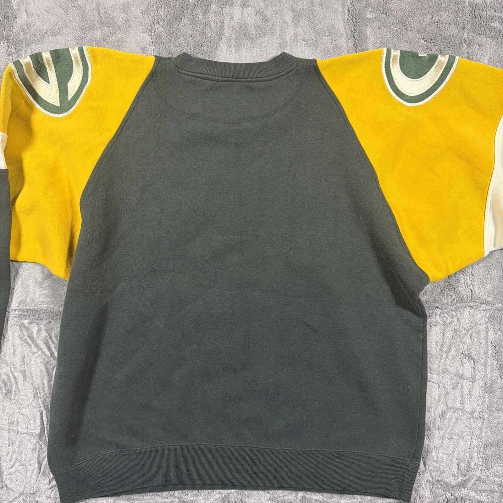 Vintage 1990s Galt Sand Green Bay Packers Crewneck Sweatshirt Size Large 14