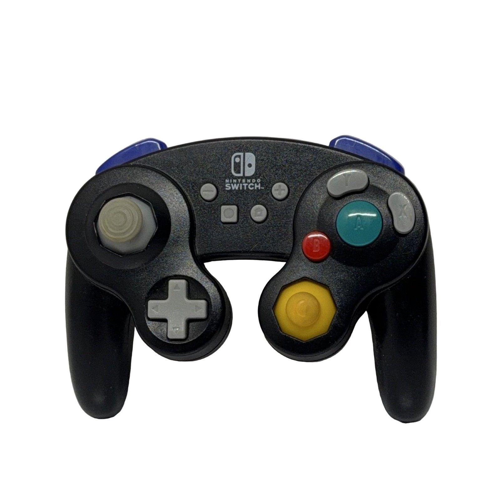PowerA GameCube Wired Controller Black for Nintendo Switch 6ft Cable 1