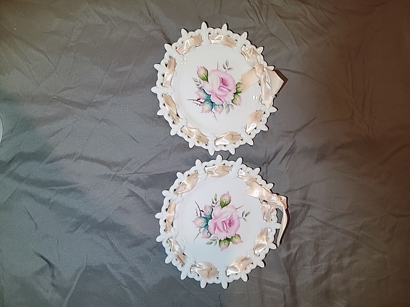 lefton china hand painted plates 2