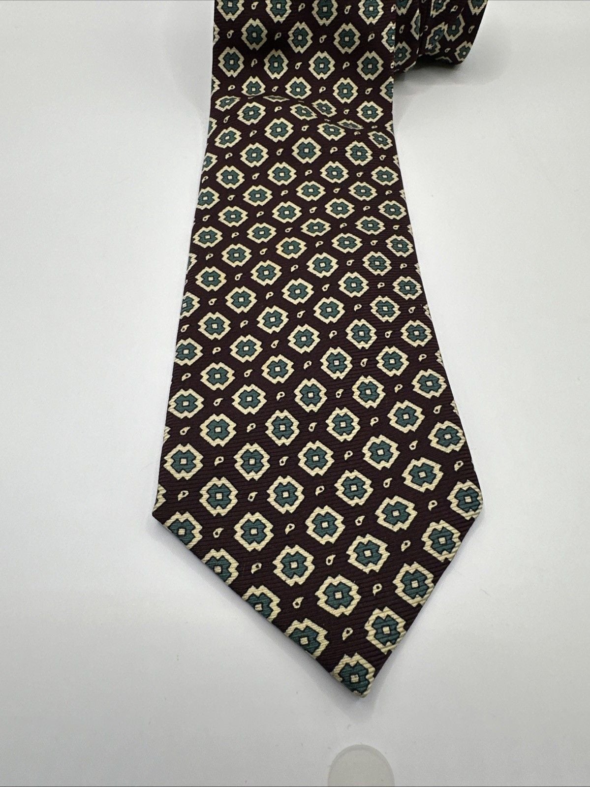 Polo Ralph Lauren Vintage 100% Silk Handmade USA Necktie 4
