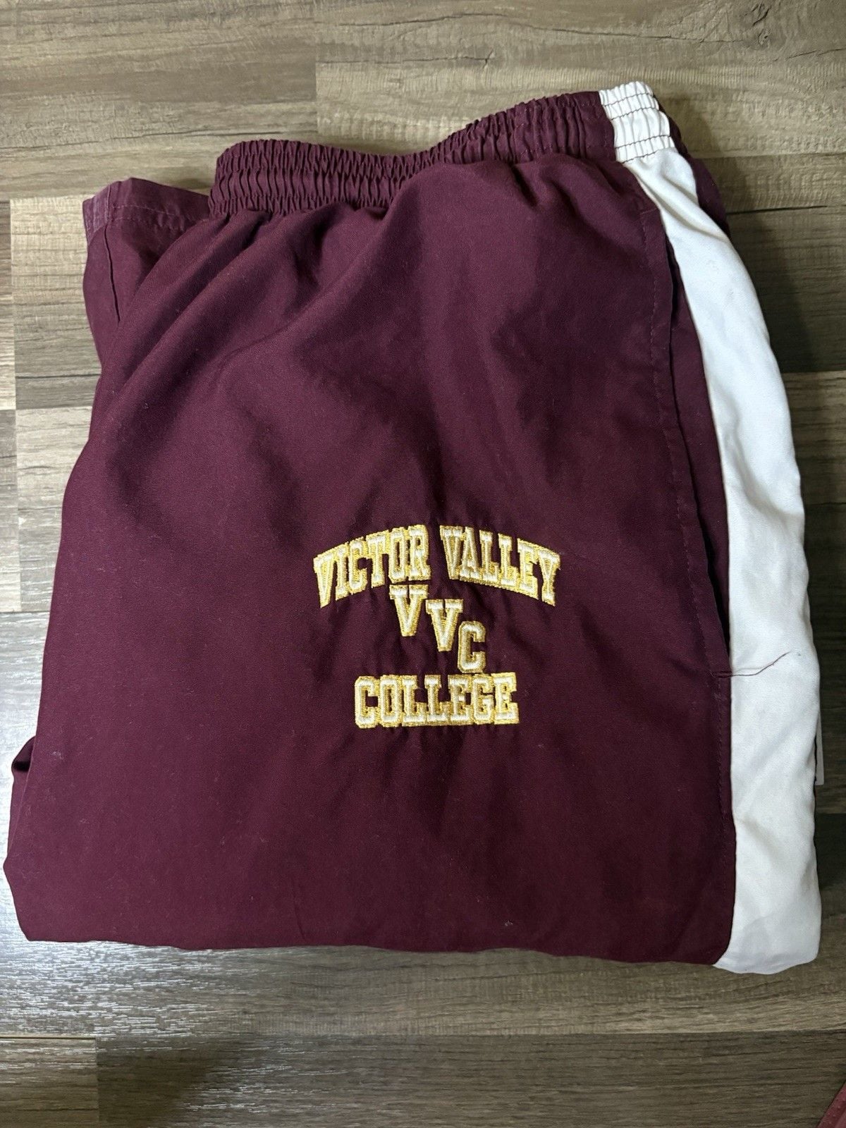 Vintage 90s Russell Athletic Victor Valley College VVC Warmups Pants Size XL 2