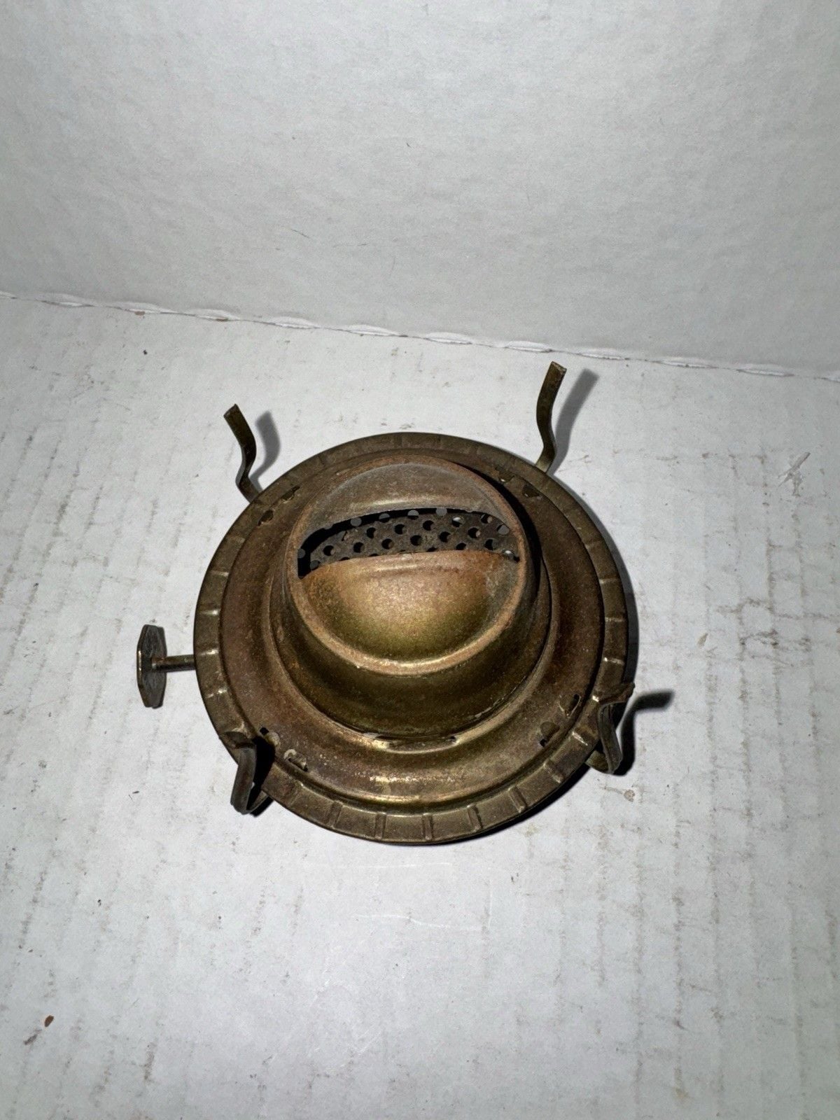 Vintage Eagle Oil Kerosene Lamp Burner Replacement Part Metal Untested 3