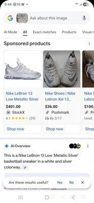 Nike LeBron 13 "Low Metallic Silver" Sneakers (Rare selling for $401 on stock x) 14