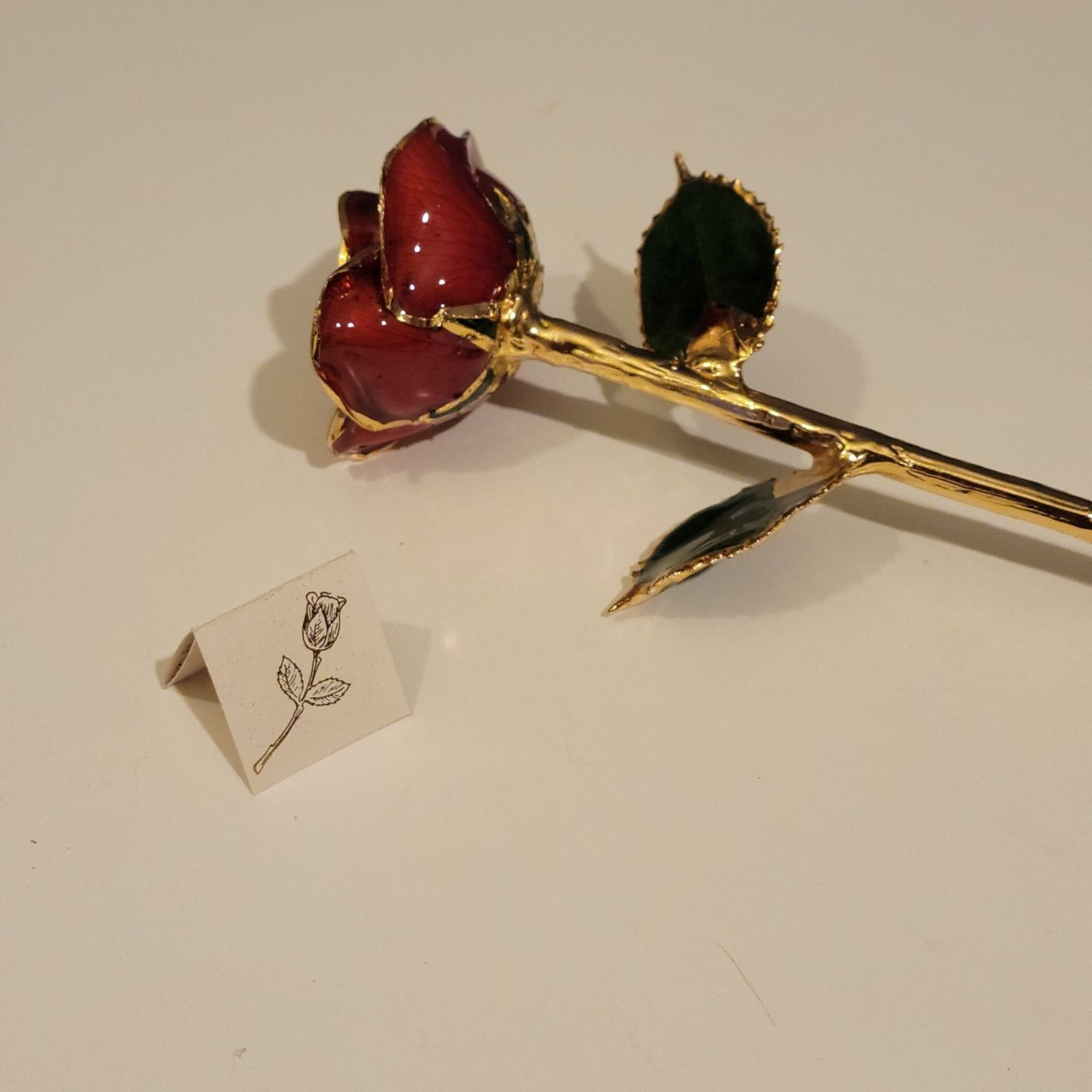 Giovanni 24k Gold Dipped Roses Real Rose Last Forever 11 Inches 1