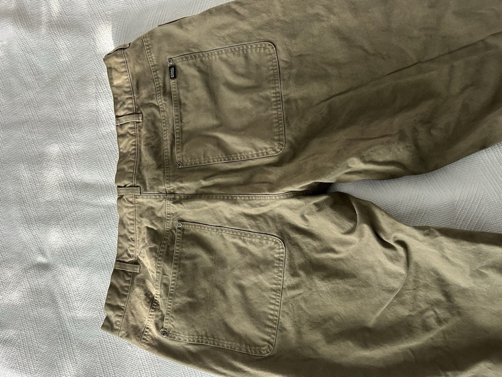 Sorel Pants Mens Size 44 Flannel Lined Carpenter Workwear Canvas Twill 9
