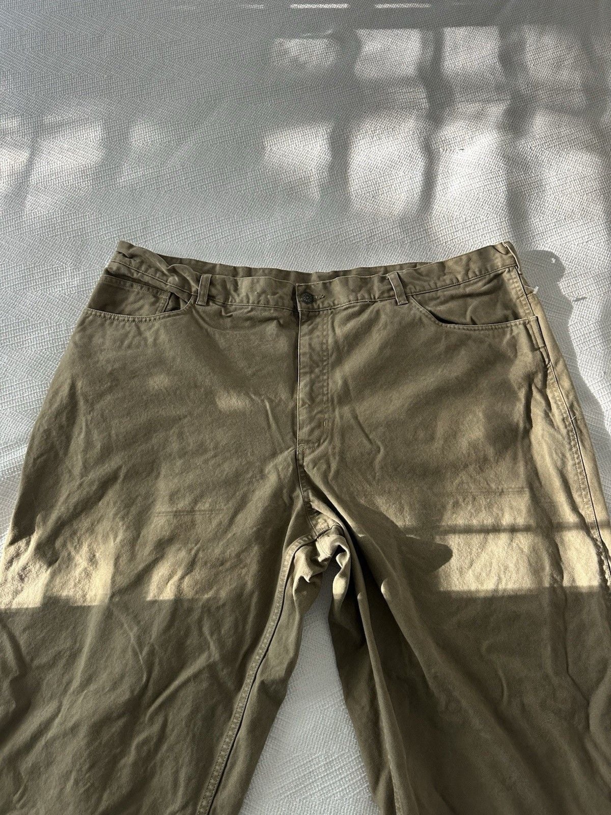 Sorel Pants Mens Size 44 Flannel Lined Carpenter Workwear Canvas Twill 4