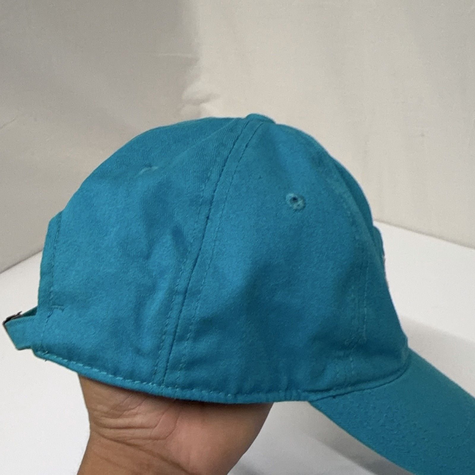47 Brand Miami Dolphins Baseball Cap Girls NFL Football Teal One Size Adjustable 5