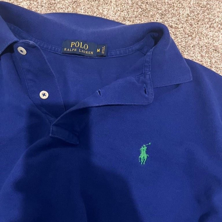 Original polo by ralph lauren
blue and light green
flawless 3