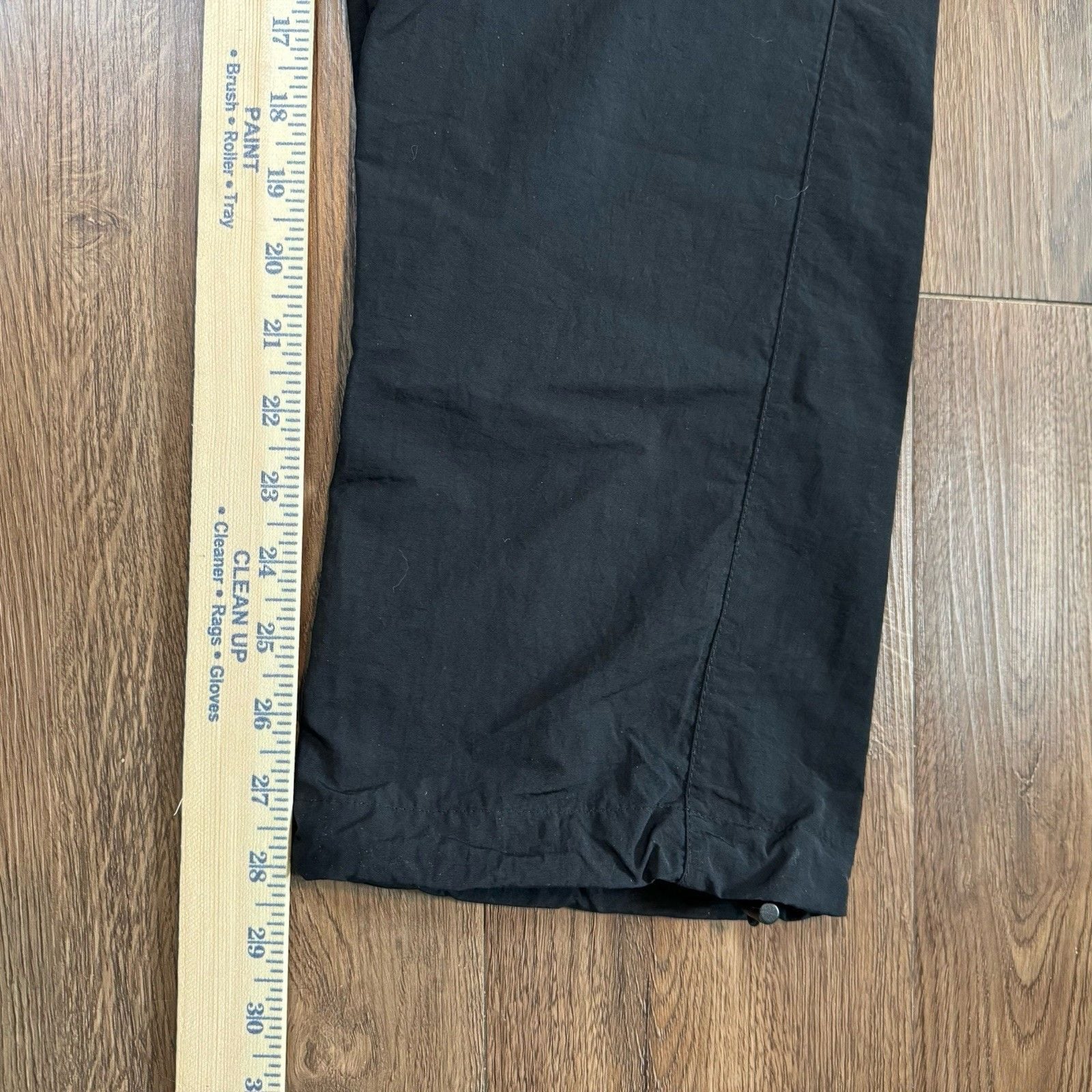 Nylon Crinkle Sonneti London Mens Cargo Joggers Black XL Gym Attire Straight Fit 9