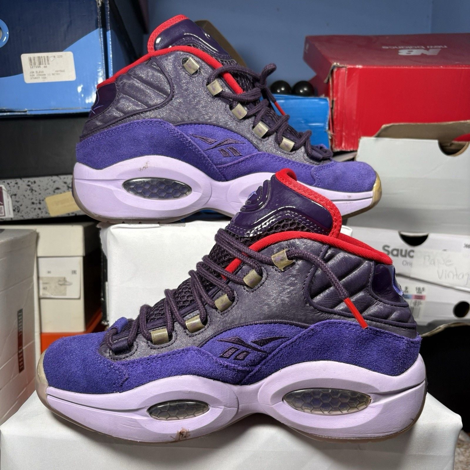 Size 7.5 - Reebok Question Mid Men’s Ghost Of Christmas Future 2013 3