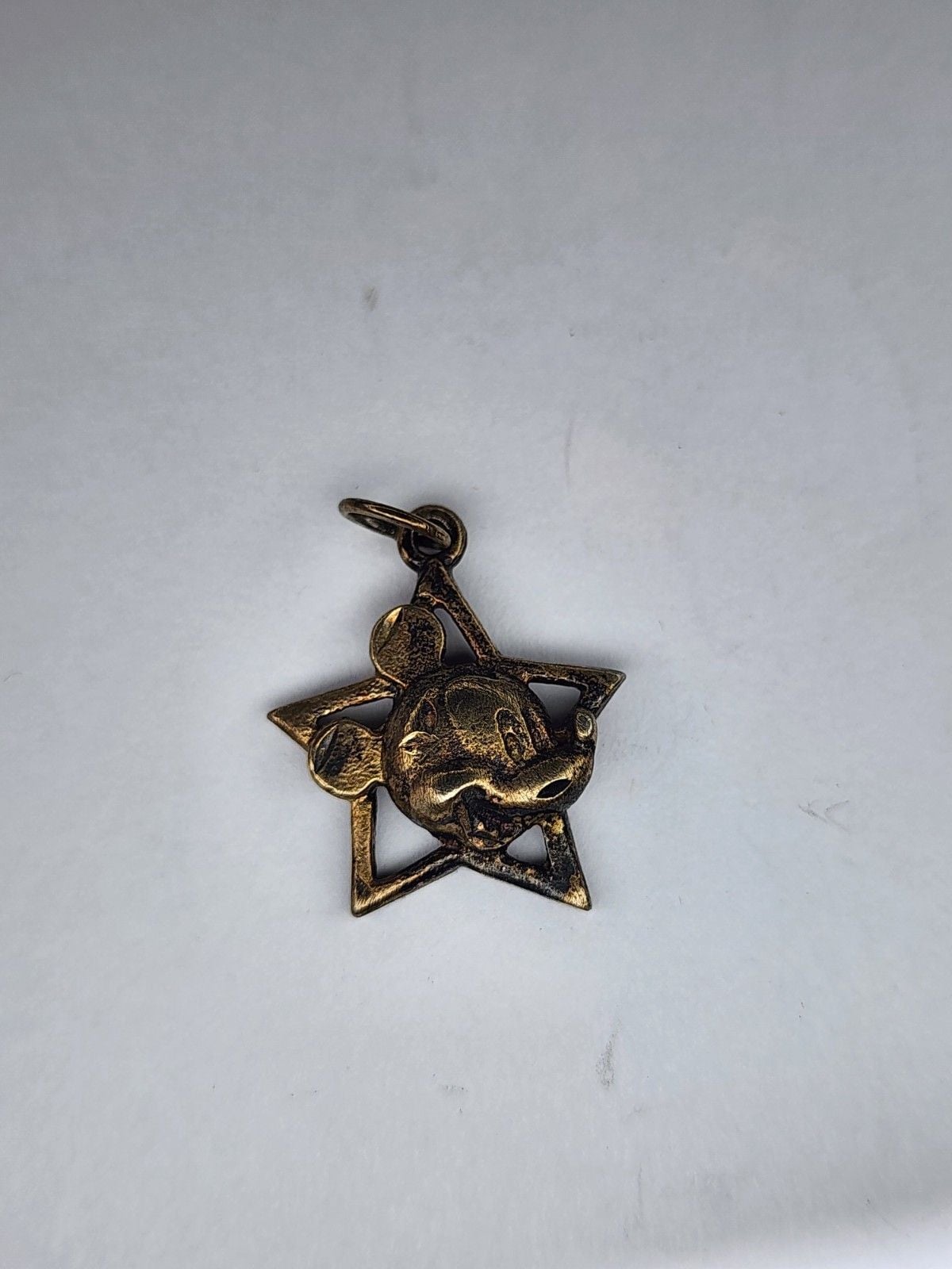 vintage Sterling Silver mickey Charm/pendant 1