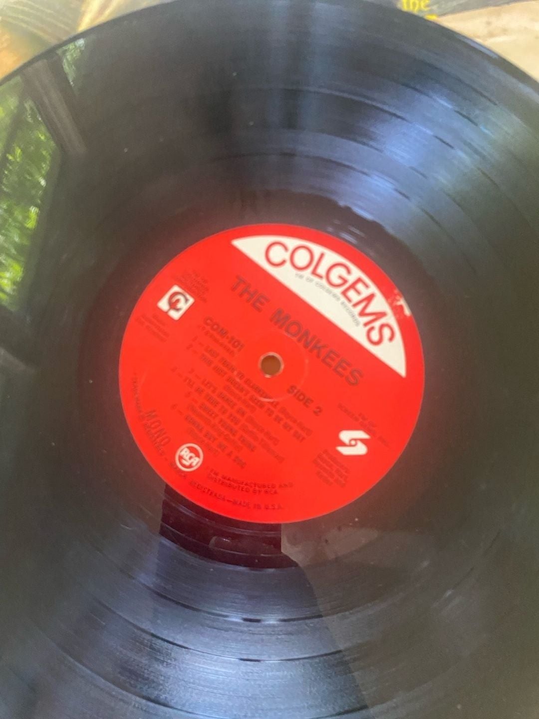 The Monkees (COM -101) 1966 Colgems Vinyl LP 5