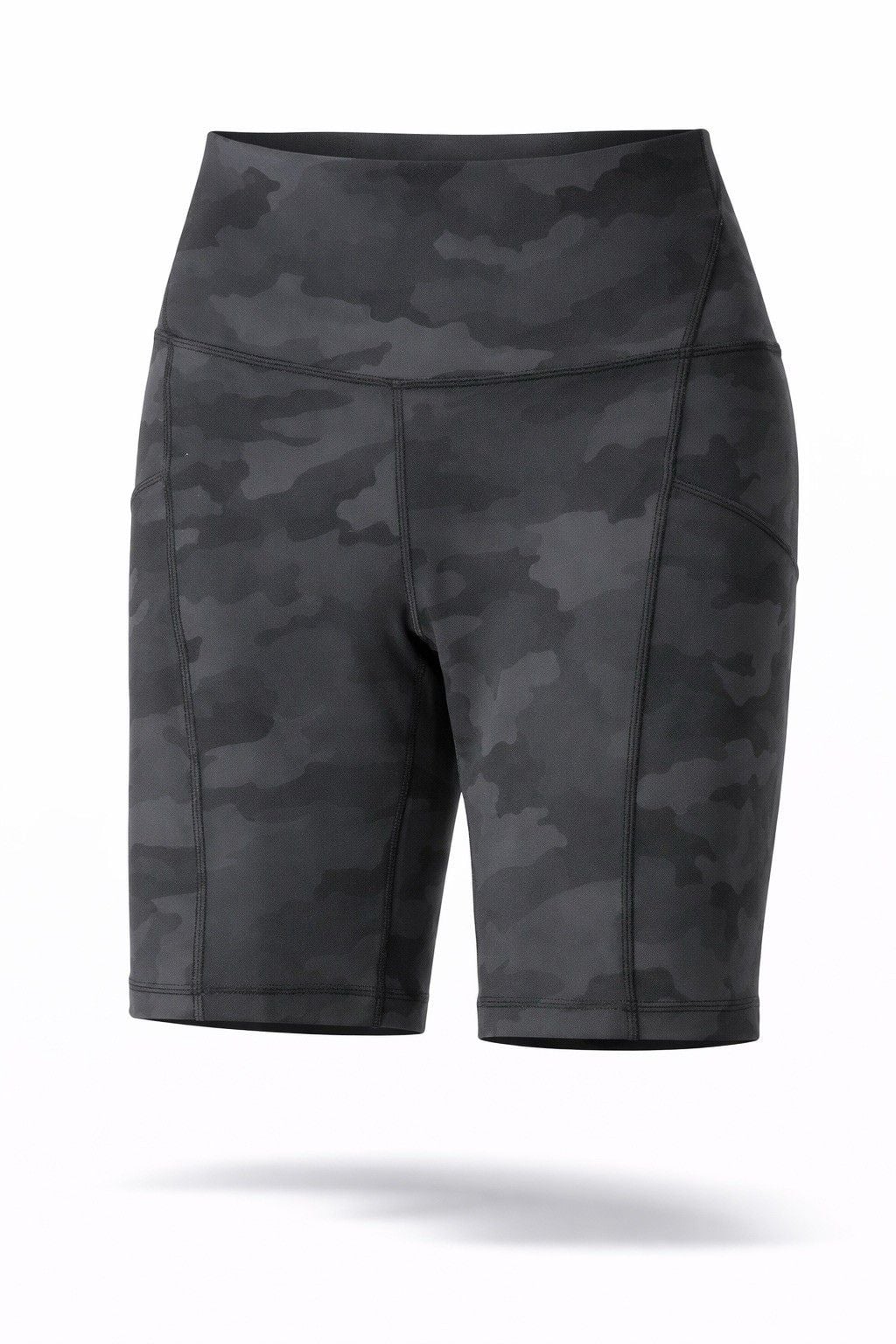 NWT Lululemon Align™ High-Rise Short 8” with Pockets in black camo 2