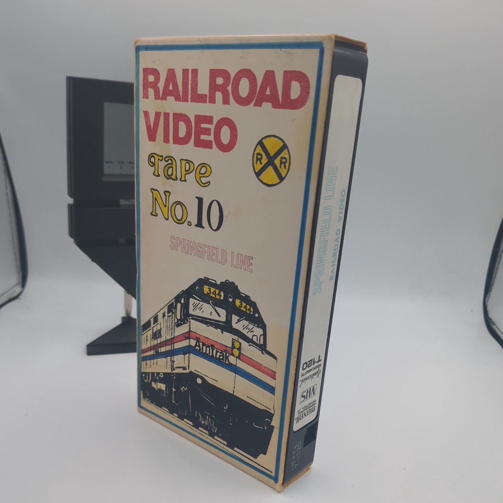 LAKE CITIES Railroad Video VHS trains Toledo springfiled lineAmtrak 3