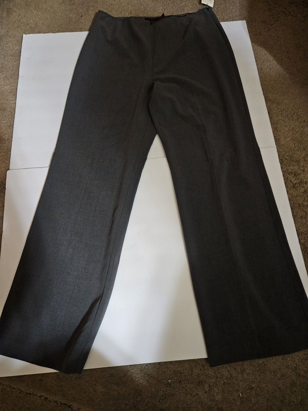 Gloria Vanderbilt Dress Pants Gray 14 2