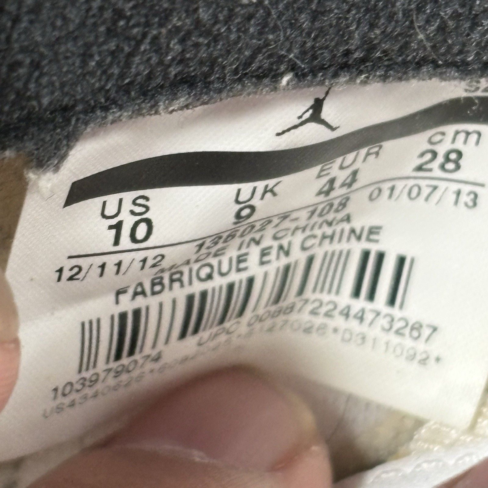 Size 10 - Jordan 5 Retro Grape 2013 8