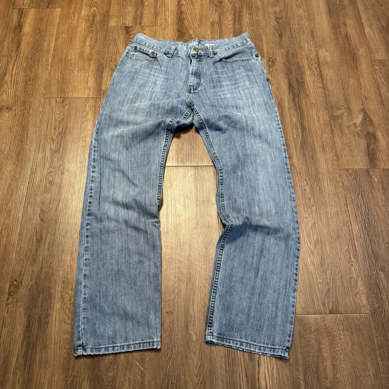 Discontinued Urban Pipeline Mens Denim Jeans 32x32 Medium Wash Straight Fit 2