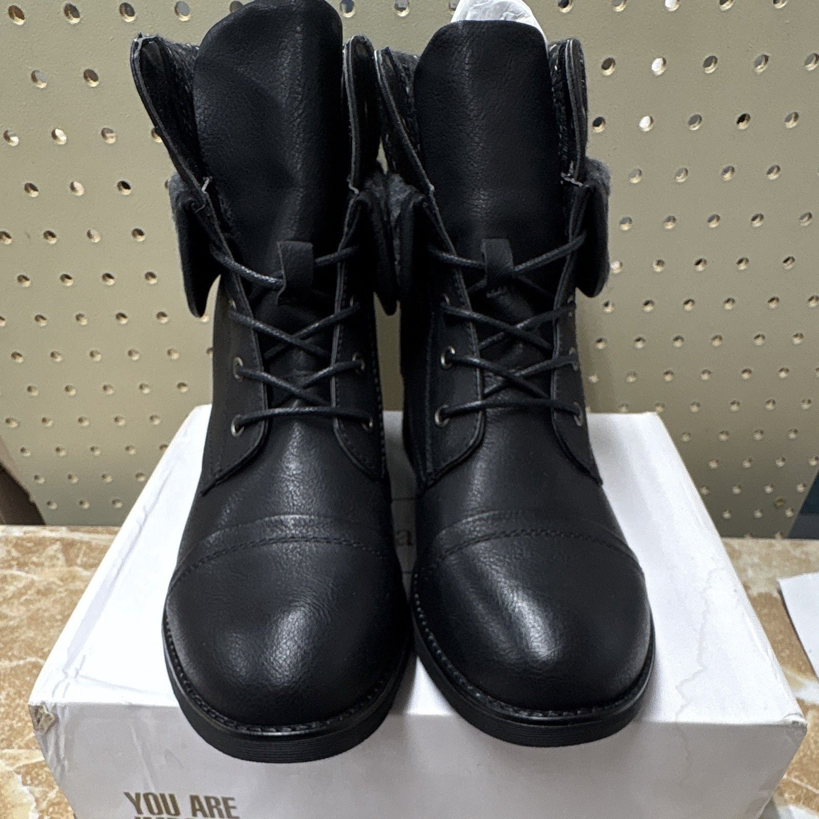 Women's Fall Ankle Boots Size 8 New Dashing Trending Black Boots Shoes Size 38 5